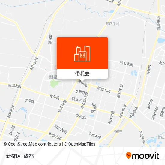新都区地图