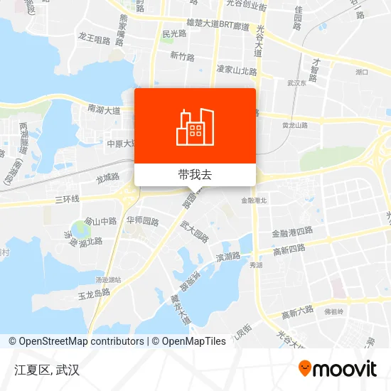 江夏区地图