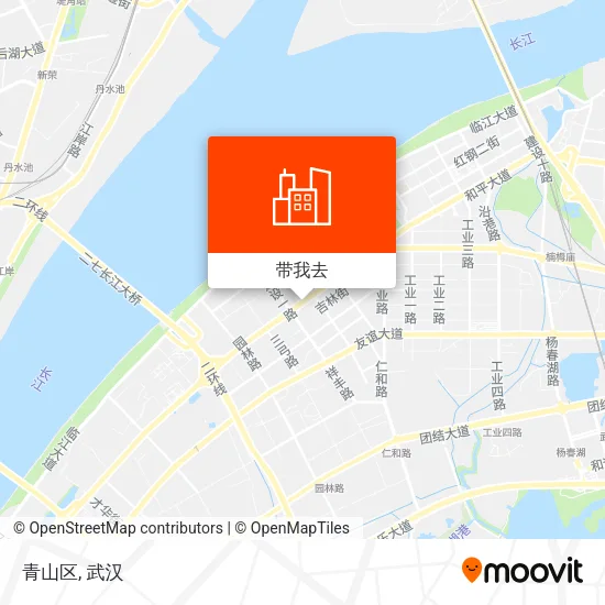 青山区地图