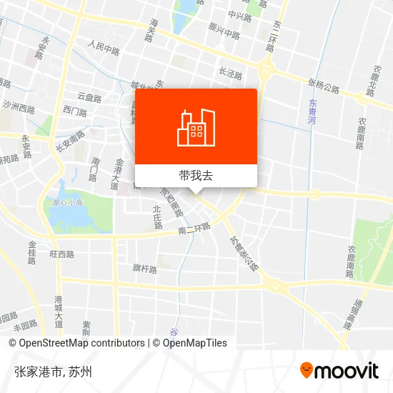 张家港市地图