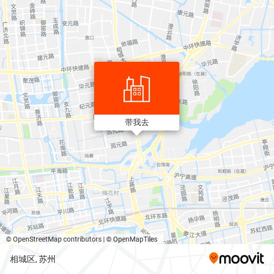 相城区地图