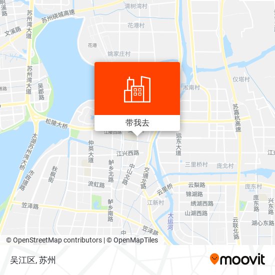 吴江区地图
