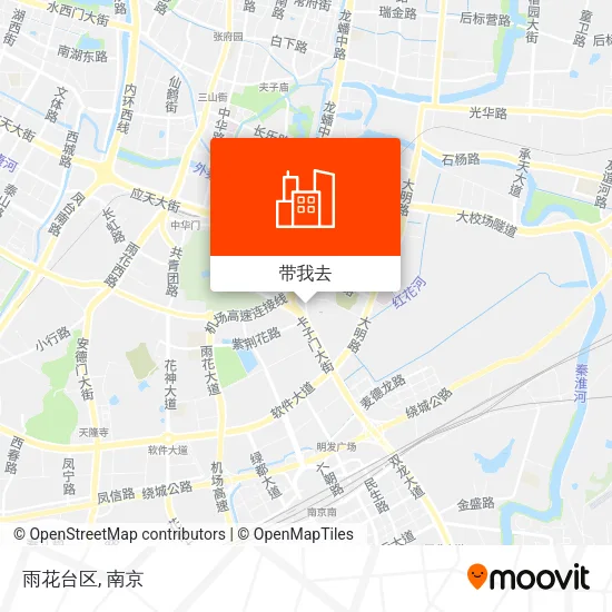 雨花台区地图