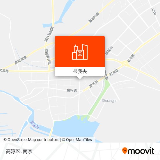高淳区地图