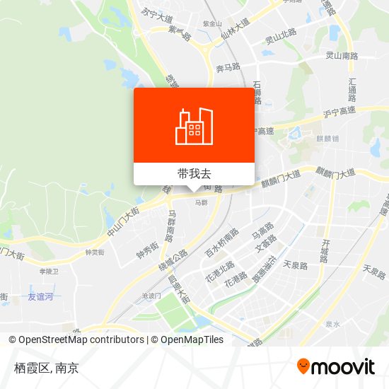 栖霞区地图