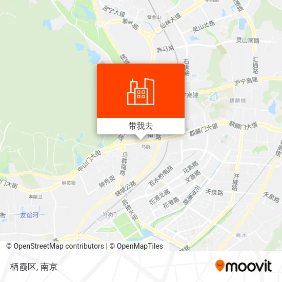 栖霞区地图