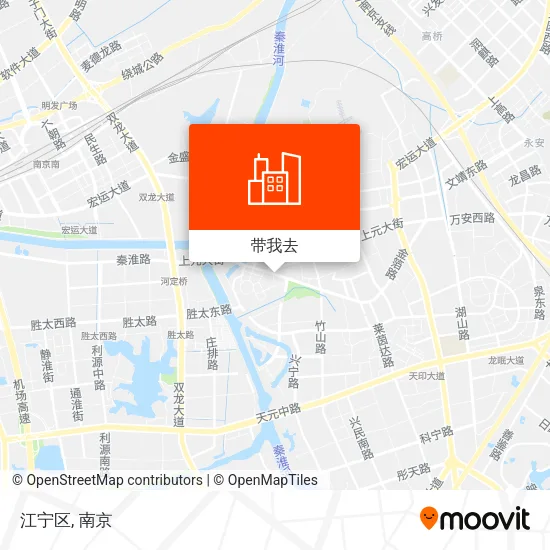 江宁区地图