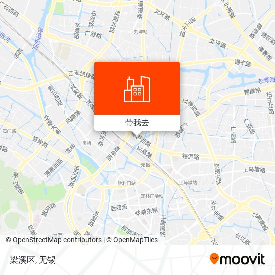 梁溪区地图