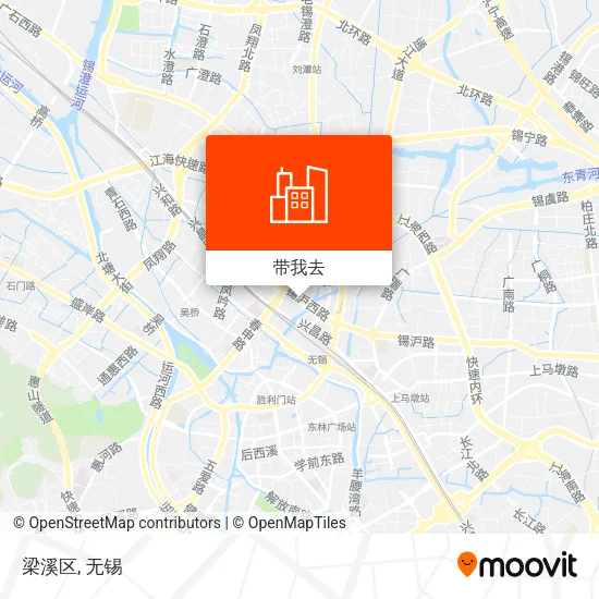 梁溪区地图