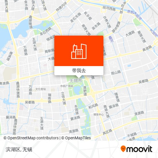 滨湖区地图