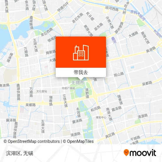 滨湖区地图