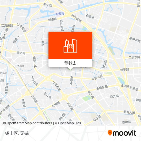 锡山区地图