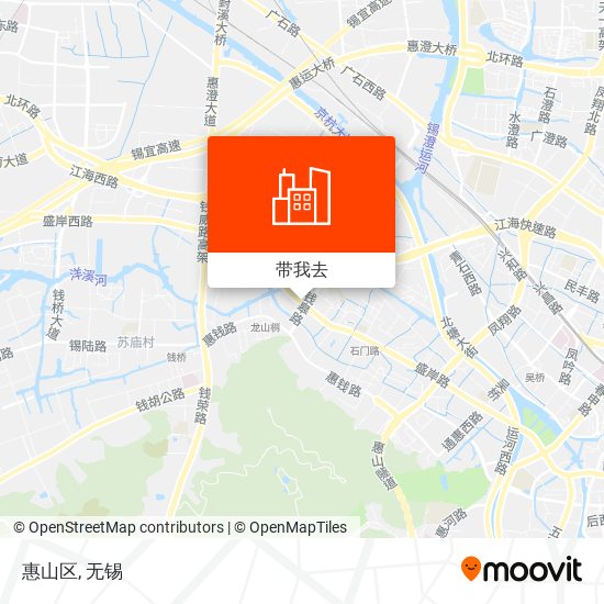 惠山区地图