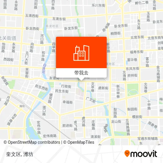 奎文区地图