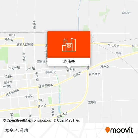 寒亭区地图