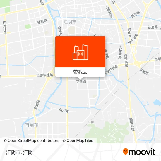 江阴市地图