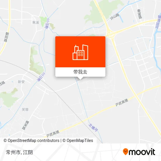 常州市地图