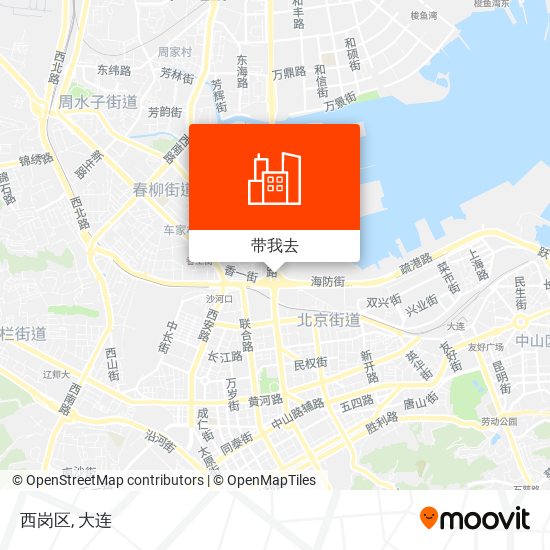 西岗区地图