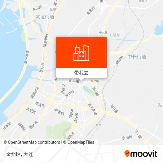 金州区地图
