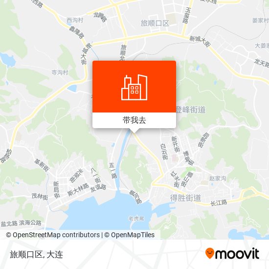 旅顺口区地图