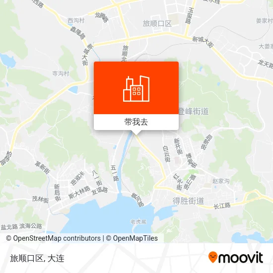 旅顺口区地图