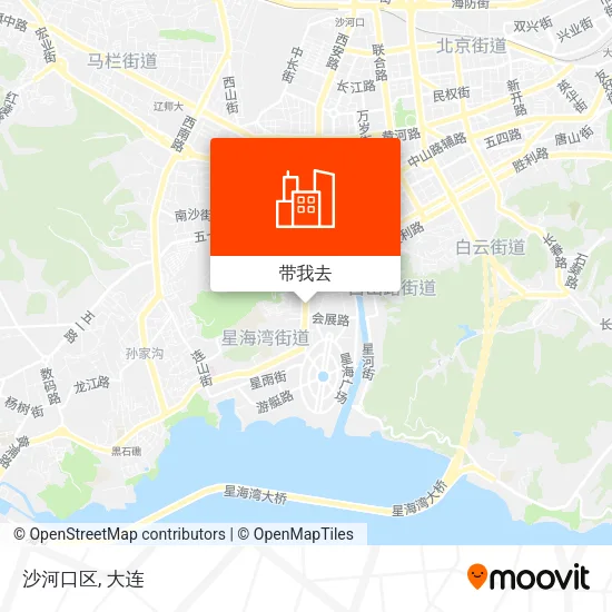 沙河口区地图