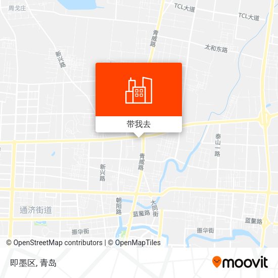 即墨区地图