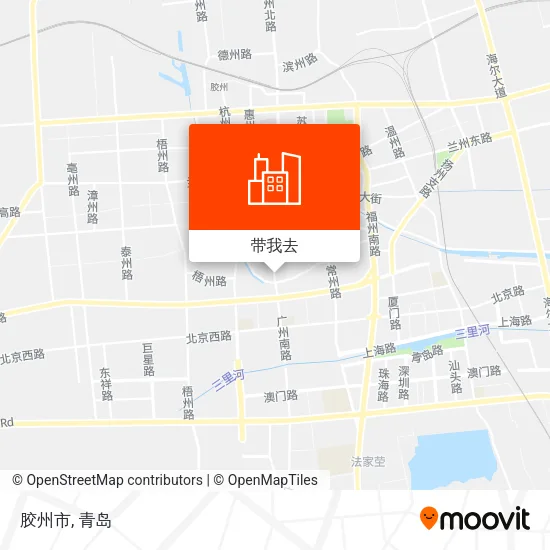 胶州市地图