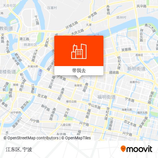江东区地图