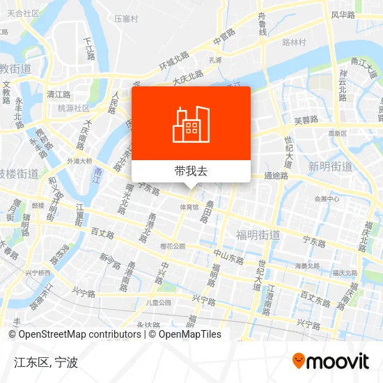 江东区地图