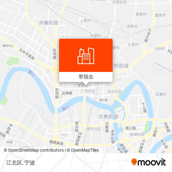 江北区地图