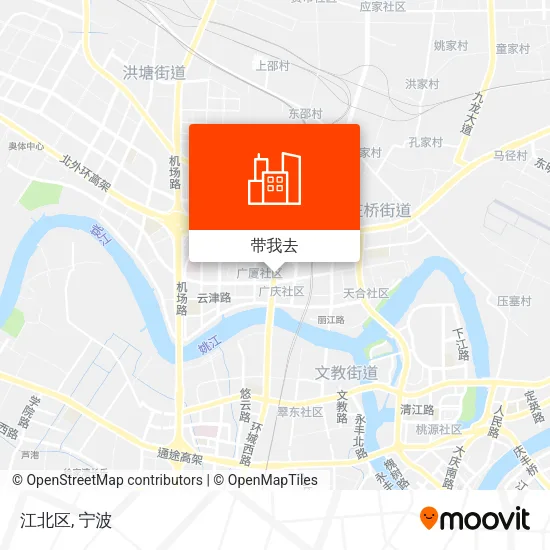 江北区地图