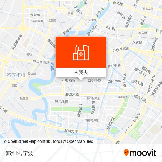 鄞州区地图