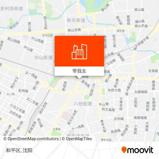 和平区地图