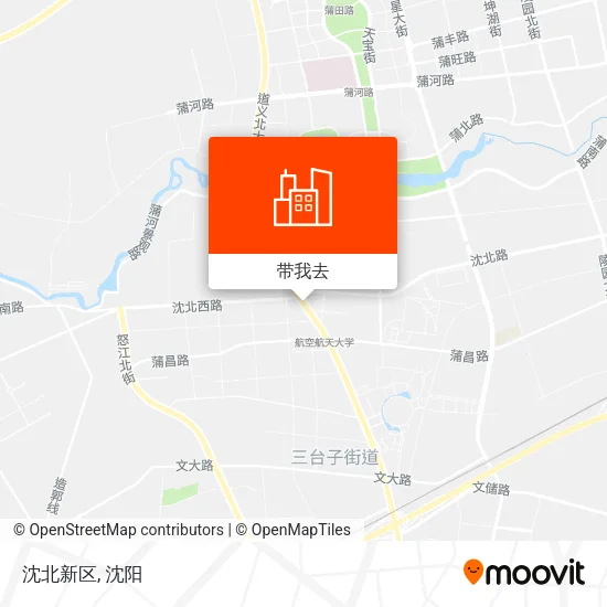 沈北新区地图