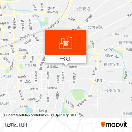 沈河区地图