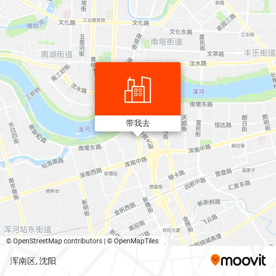 浑南区地图