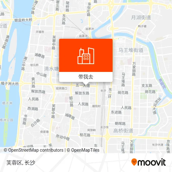 芙蓉区地图