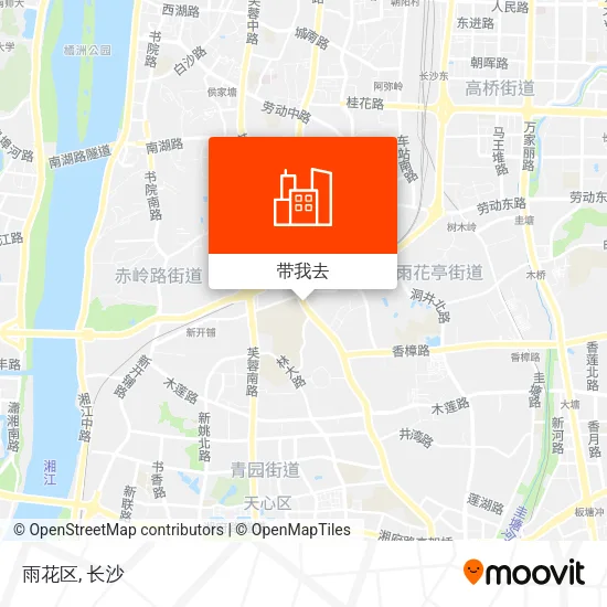 雨花区地图