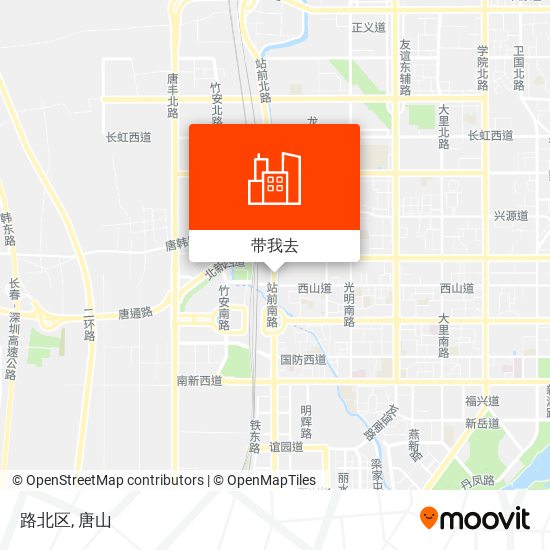 路北区地图