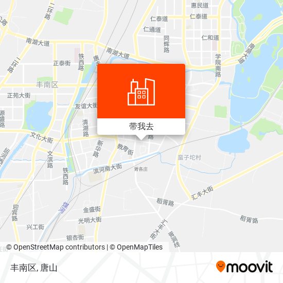 丰南区地图