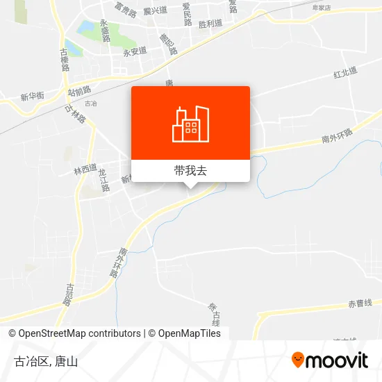 古冶区地图