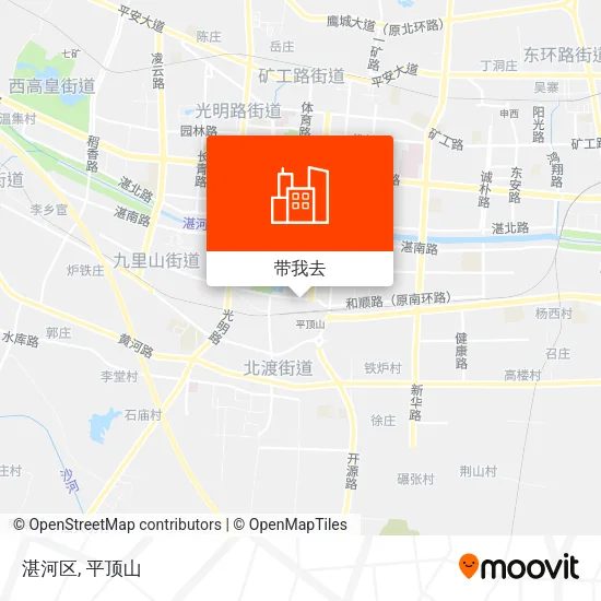 湛河区地图