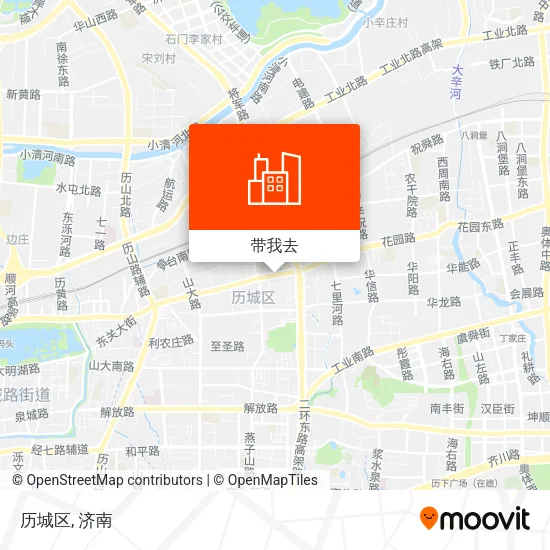 历城区地图