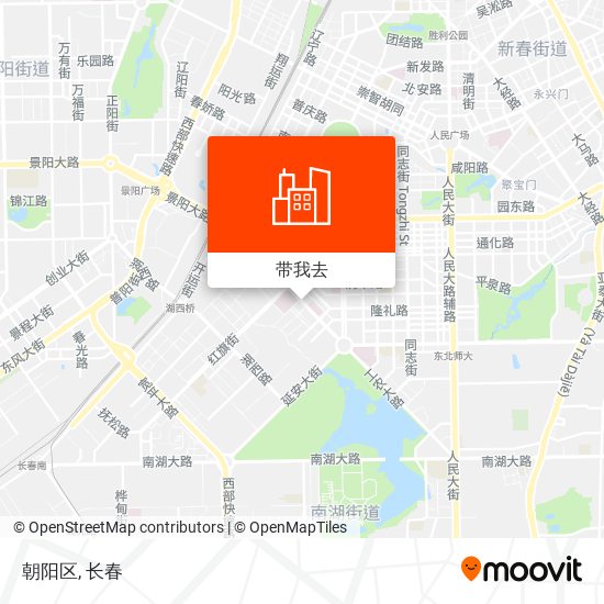 朝阳区地图