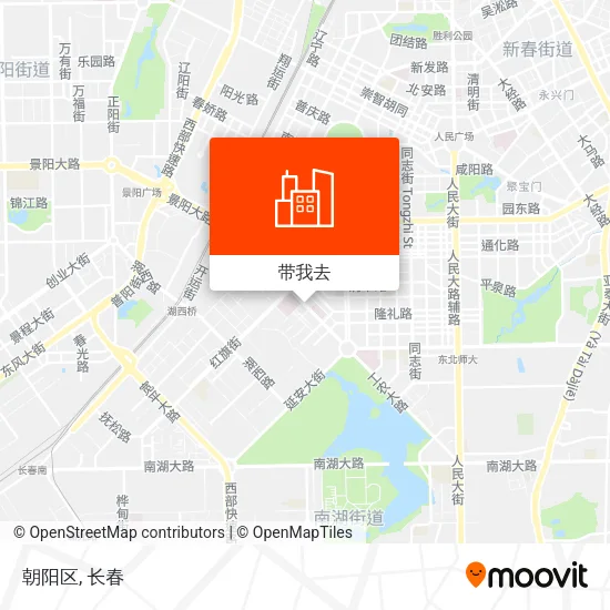 朝阳区地图