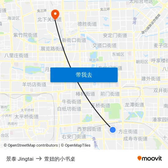 景泰  Jingtai to 萱妞的小书桌 map