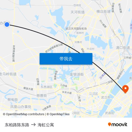 东柏路陈东路 to 海虹公寓 map
