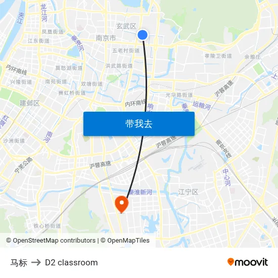 马标 to D2 classroom map