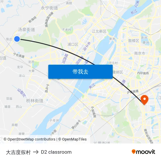 大吉度假村 to D2 classroom map